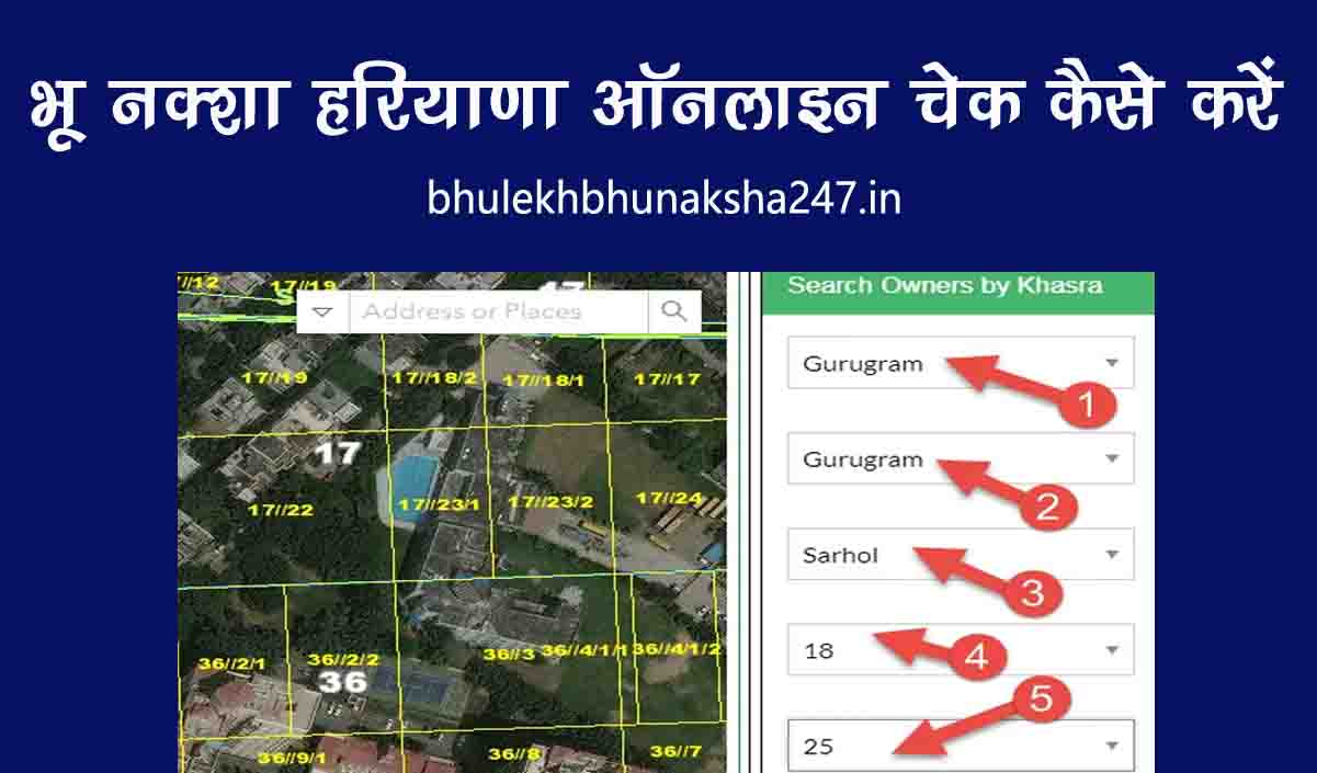 Bhu Naksha Map Haryana