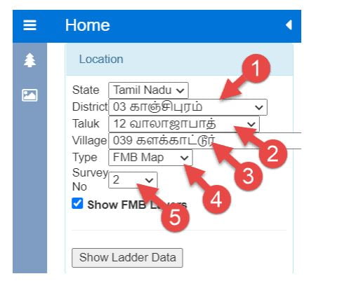 Tamil Nadu Bhu Naksha Check Online