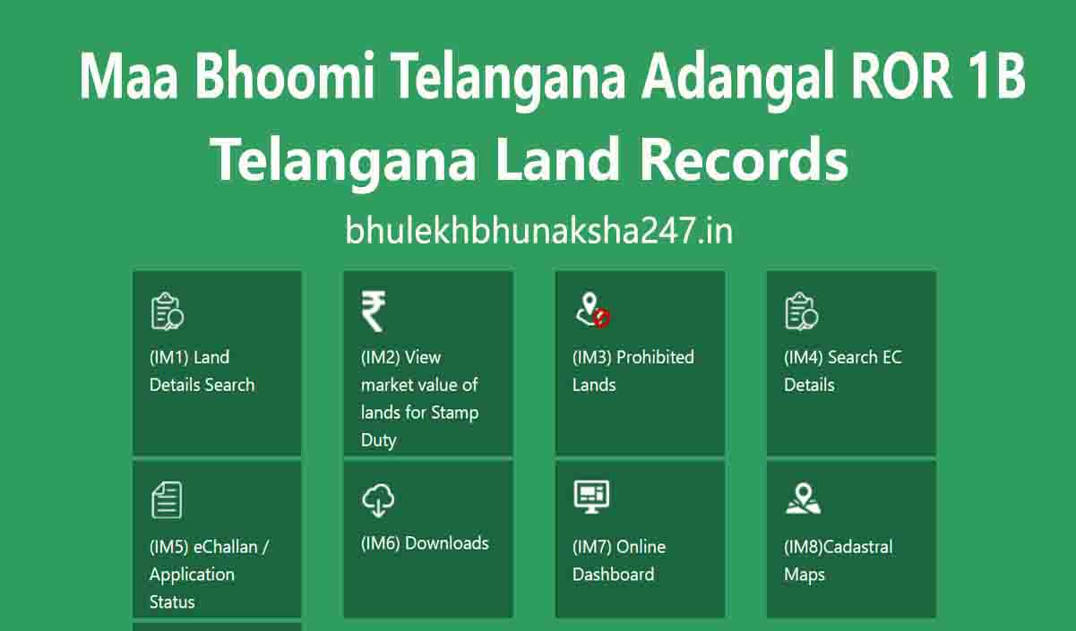 Telangana Bhulekh Land Records