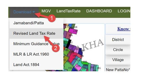 Bhulekh Manipur Loucha Patta Jamabandi Online Check