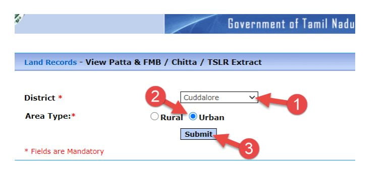 Tamil Nadu Land Records